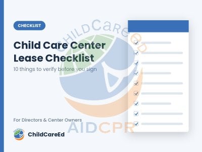 Child Care Center Lease Checklist: 10 Things to Check Before You Sign