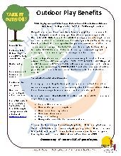 Outdoor play benefits for preschool. 