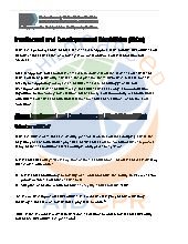 Intellectual and Developmental Disabilities (IDDs) Fact Sheet