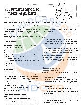 Guide to Insect Repellants. All Ages. Safety.