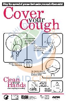 Cover Your Cough (Classroom Health Poster)