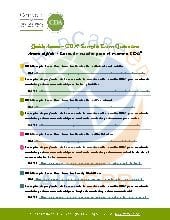 Free CDA Sample Exam Questions