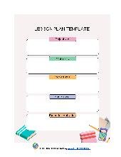 Lesson Plan Template (Birth to Five)