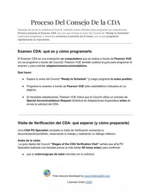 Proceso Del Consejo De la CDA