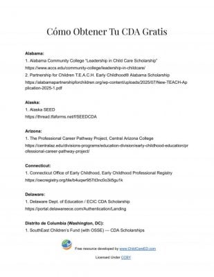 C&oacute;mo Obtener Tu CDA Gratis
