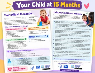 Developmental Milestones (15 mo)(English)