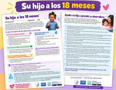Developmental Milestones Checklist (18 mo)(Spanish)