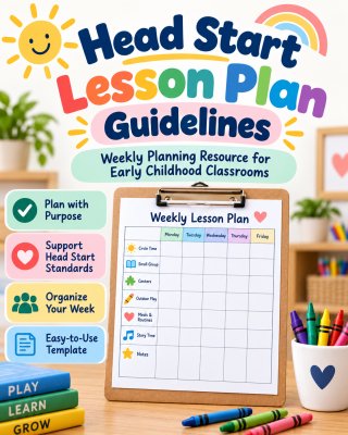 Head Start Lesson Plan Guidelines