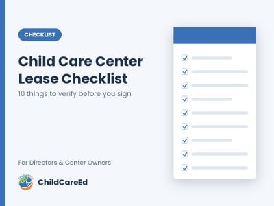 Child Care Center Lease Checklist: 10 Things to Check Before You Sign