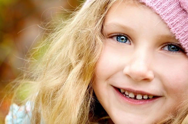 Joyful Smile In Autumn Colors