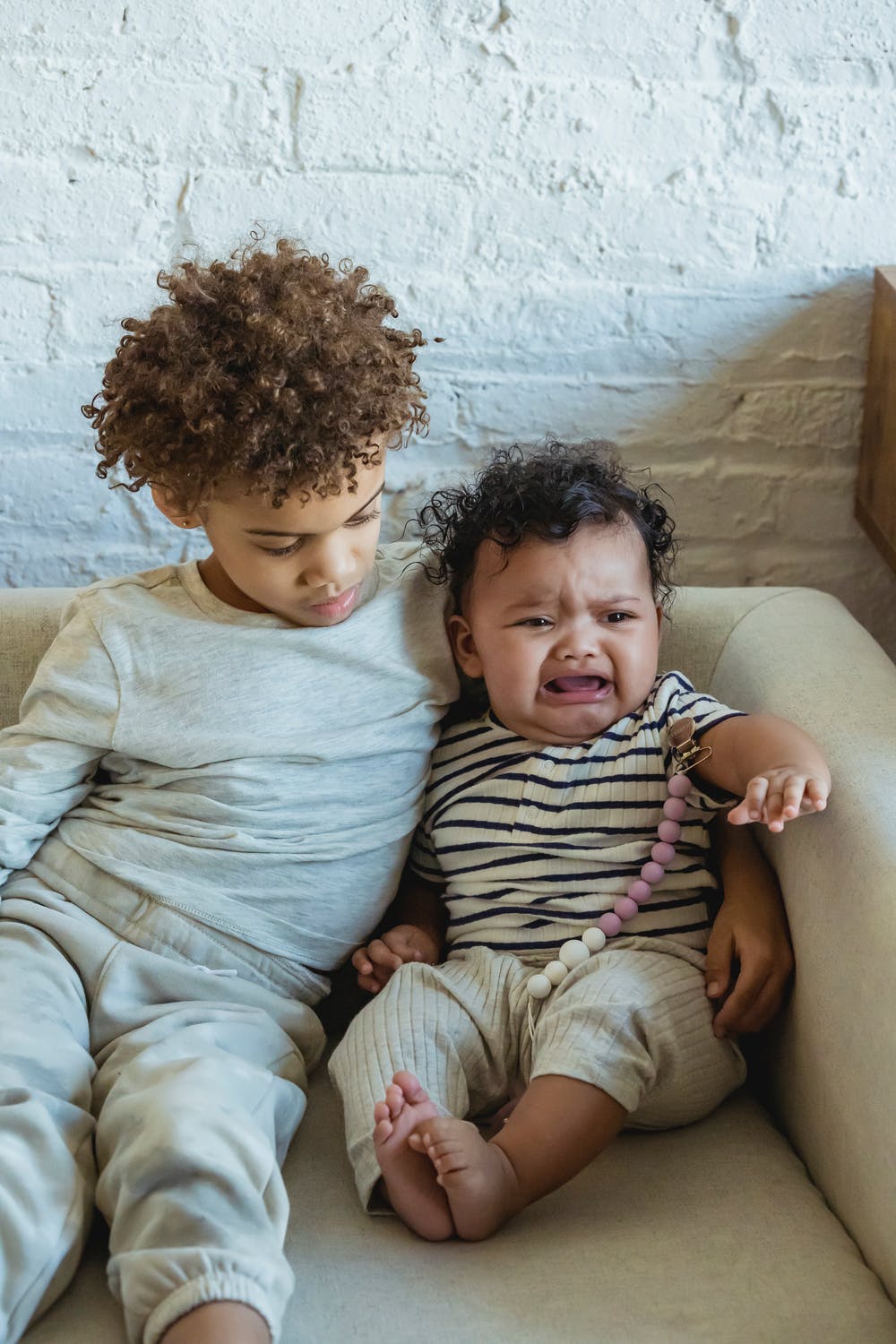 Sibling Bonding Moment