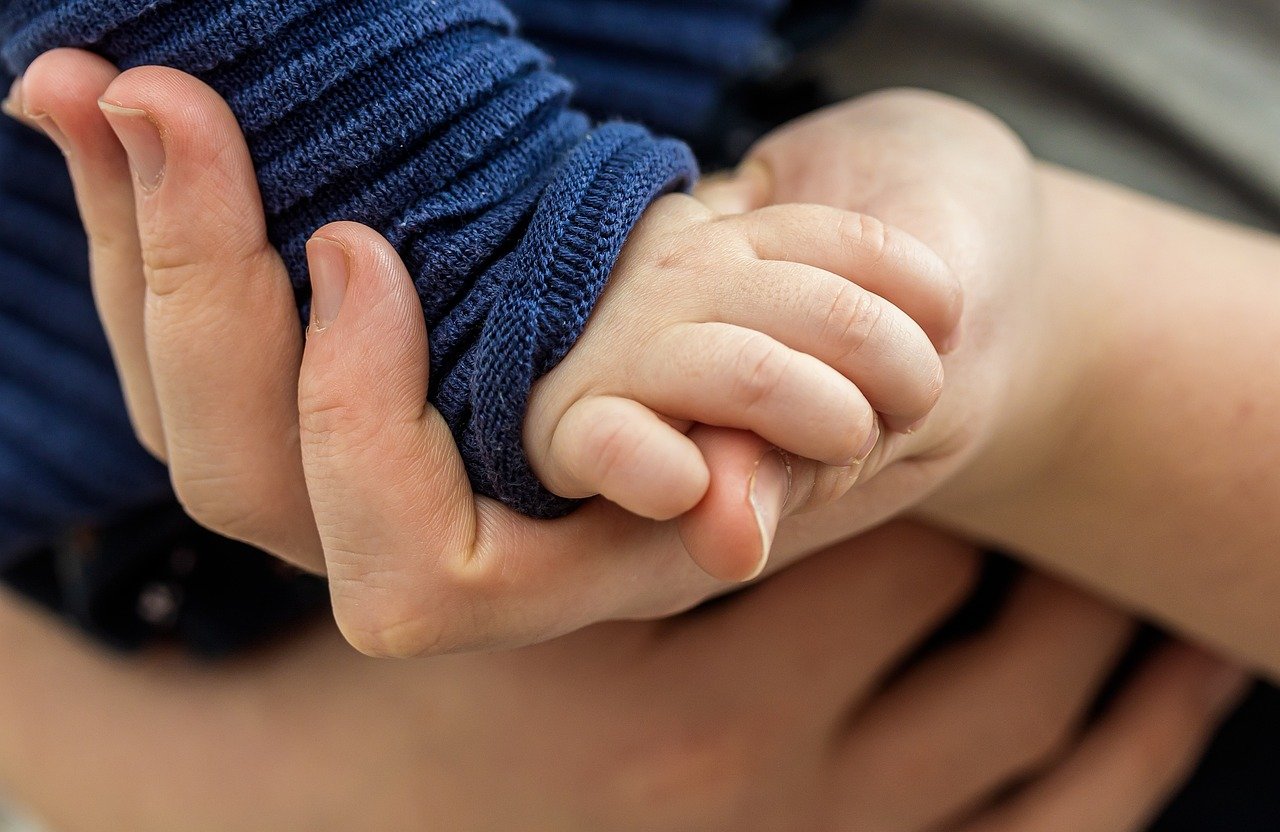 Tender Connection Between Parent And Child